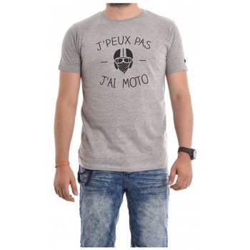 Vêtements Homme T-shirts manches courtes Ritchie T-shirt coton organique NAOURS Gris chiné