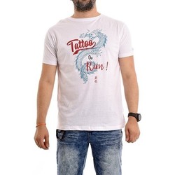 Tom Tailor shirt in ditsy print in cream