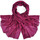Accessoires textile Femme Echarpes / Etoles / Foulards Allée Du Foulard Etole soie unie Violet