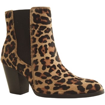 Chaussures Femme Boots Reqin's FOX JAGUAR BEIGE