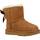 Chaussures Fille Bottes UGG MINI BAILEY BOW II Marron