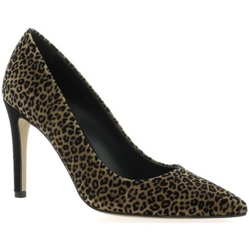 Chaussures Femme Escarpins Fremilu Escarpins cuir velours Leopard