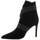 Chaussures Femme nike Boots Fremilu nike Boots cuir velours Noir