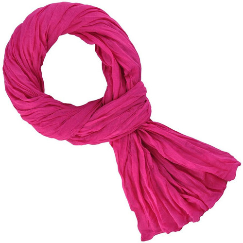 Allée Du Foulard Chèche coton uni Rose - Accessoires textile echarpe 11,80 €
