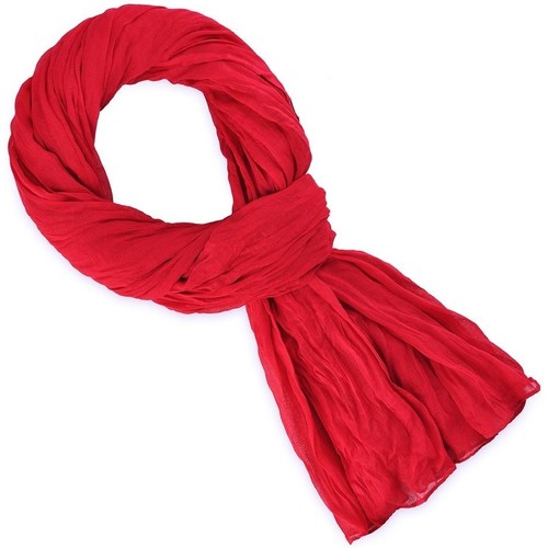 Allée Du Foulard Chèche coton uni Rouge coquelicot - Accessoires textile  echarpe 11,80 €