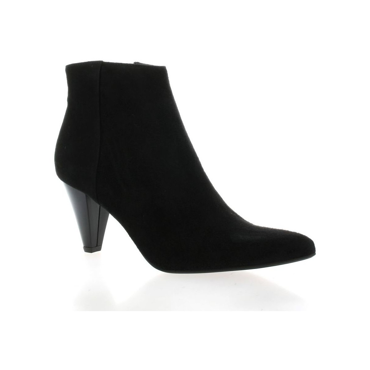 Chaussures Femme mens gucci slide sandals Boots cuir velours Noir