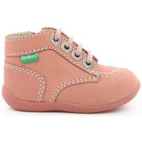 Chaussures Enfant Boots Neal Kickers Bonzip-2 Rose