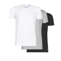 Vêtements Homme T-shirts manches courtes Polo Ralph Lauren 3 PACK-CREW UNDERSHIRT Noir / Gris / Blanc