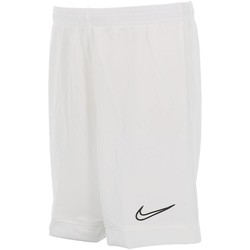 Vêtements Garçon Shorts / Bermudas cent Nike Acdmy short k  blanc Blanc