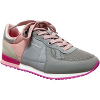 Chaussures Fille Baskets basses Pepe JEANS fox Sydney basic girl e Gris