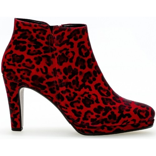 Femme Gabor nubuck talonRouge - Chaussures Low boots Femme 150 