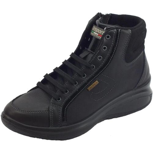 Chaussures Femme Low boots Grisport 5222TV.30G Nero Noir