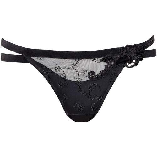 Lisca String Royal Wish noir Noir - Sous-vêtements Strings Femme 16,75 €