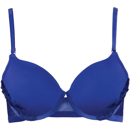 Sous-vêtements Femme Corbeilles & balconnets Lisca Soutien-gorge préformé Royal Wish  bleu - bonnets F Bleu