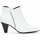 Chaussures Femme Bottines Gabor Bottines en cuir à talon aiguille Blanc