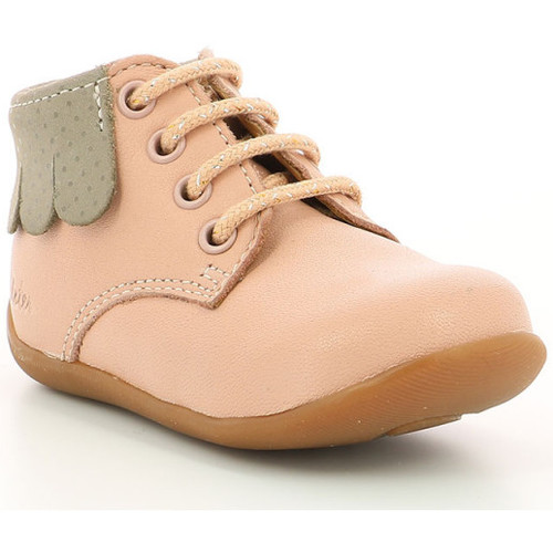 Boots Fille Aster Doune ROSE - Chaussures Boot Enfant 52 