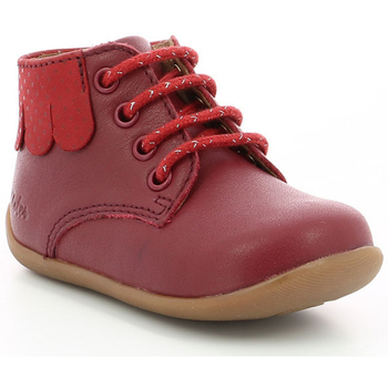 Boots Fille Aster Doune ROUGE - Chaussures Boot Enfant 52 