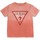Vêtements Garçon Débardeurs / T-shirts sans manche Guess T-Shirt Logo Triangle Rouge Rouge
