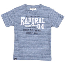 Vêtements Garçon T-shirts manches courtes Kaporal Tee-Shirt Garçon Rooky Bleu Bleu