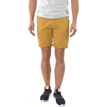 Vêtements Homme Shorts tie-dye / Bermudas Kaporal Short Homme Saber Ocre Jaune