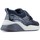 Chaussures Fille Baskets basses Geox SINEAD GB CHAUSSURES Bleu