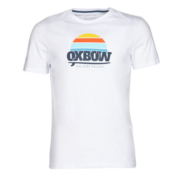 Vêtements Homme T-shirts manches courtes Oxbow M1TEKSO Blanc