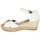 Chaussures Femme Sandales et Nu-pieds Tommy Hilfiger BASIC OPENED TOE MID WEDGE Blanc