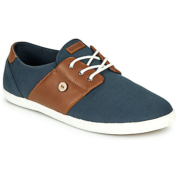 Chaussures Homme Baskets basses Faguo CYPRESS Marine / Marron