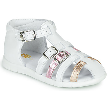 Chaussures Fille Combinaisons / Salopettes GBB PERLE Blanc