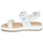 Chaussures Fille the SANDALes et Nu-pieds Geox J the SANDAL REBECCA GIR Blanc