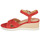 Chaussures Femme Sandales et Nu-pieds Geox D ISCHIA CORDA Rouge