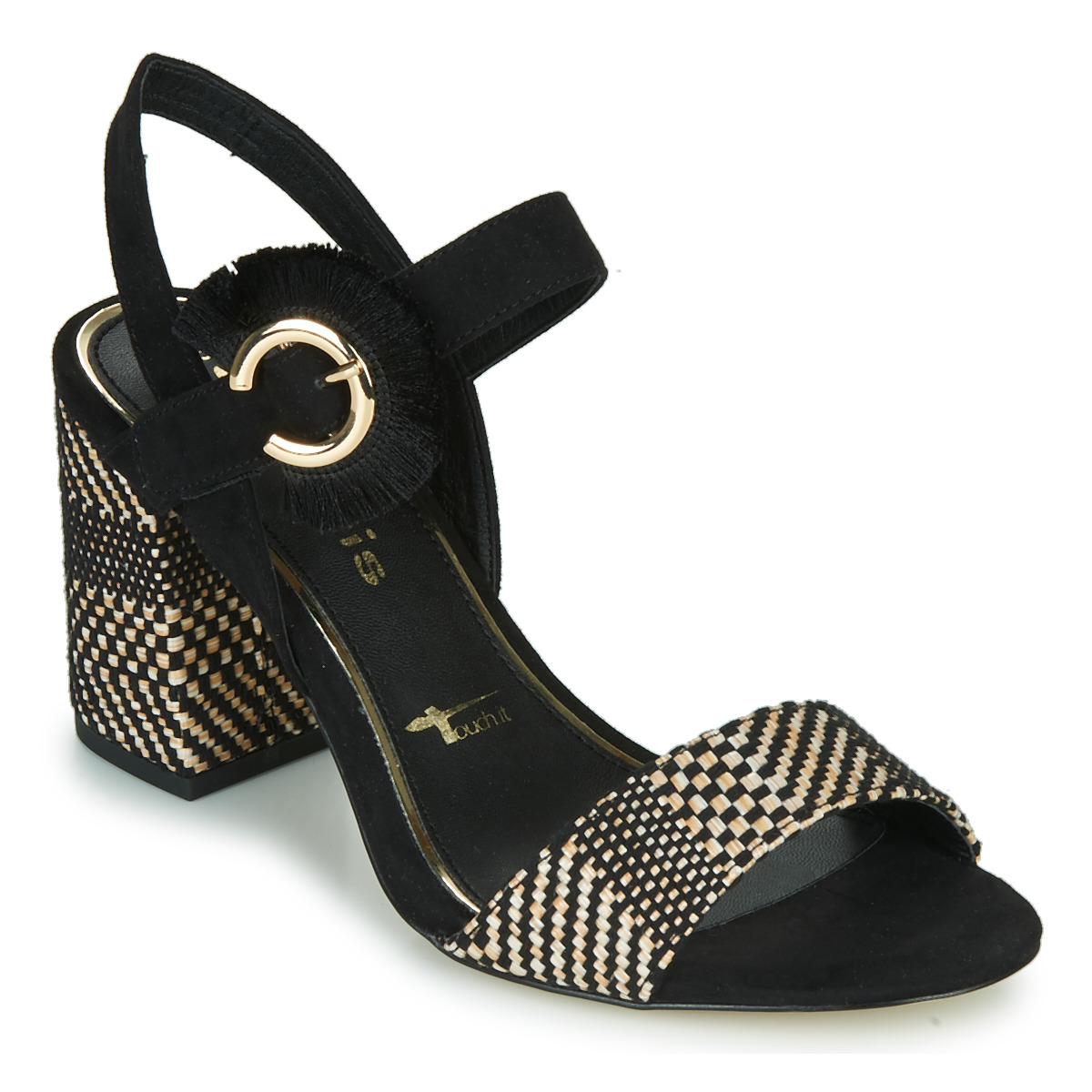 Chaussures Femme Sandales et Nu-pieds Tamaris CALLIE Noir