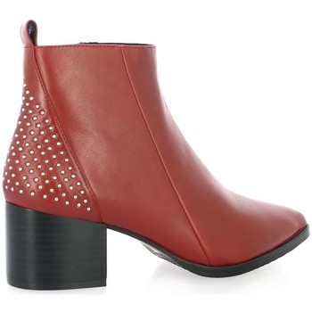 Adele Dezotti Boots cuir Rouge