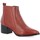 Chaussures Femme Boots Adele Dezotti Boots cuir Rouge