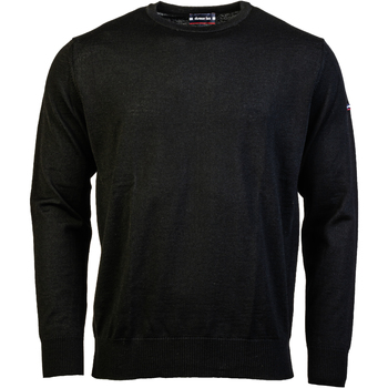 Vêtements Homme Pulls Collection Lux Pull laine col rond Damgan Noir