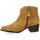 Chaussures Femme superga high-top boots Boots cuir velours Marron