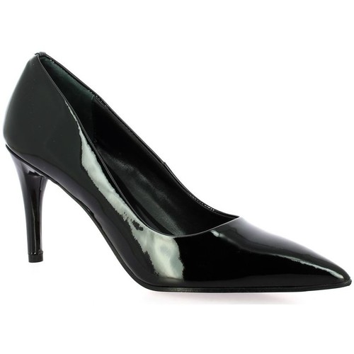 Elizabeth Stuart Escarpins cuir vernis Noir - Chaussures Escarpins Femme  101,50 €