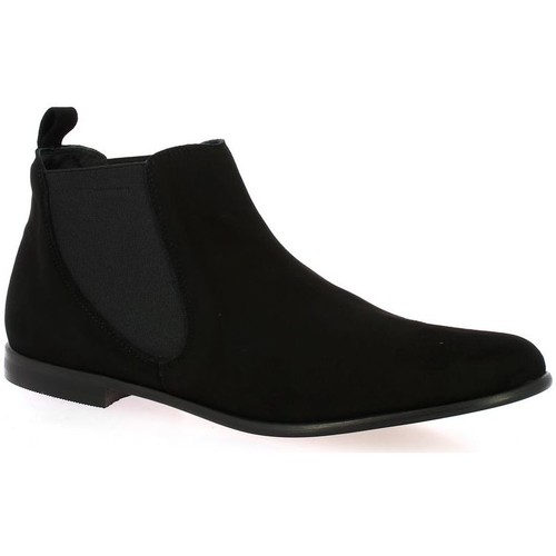 Elizabeth Stuart Boots cuir velours Noir - Chaussures Boot Femme 104,30 €