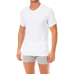 Vêtements Homme T-shirts manches courtes Calvin Klein Jeans NB1088A-100 Blanc
