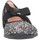 Chaussures Fille Ballerines / babies Unisa SAMA GL  ACERO Gris