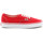 Chaussures Baskets mode Vans authentic Rouge