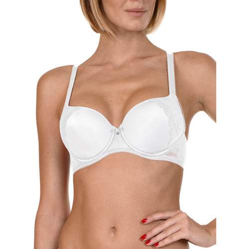 Sous-vêtements Femme Yves Saint Laure Lisca Soutien-gorge préformé Evelyn  - bonnets B à E Blanc