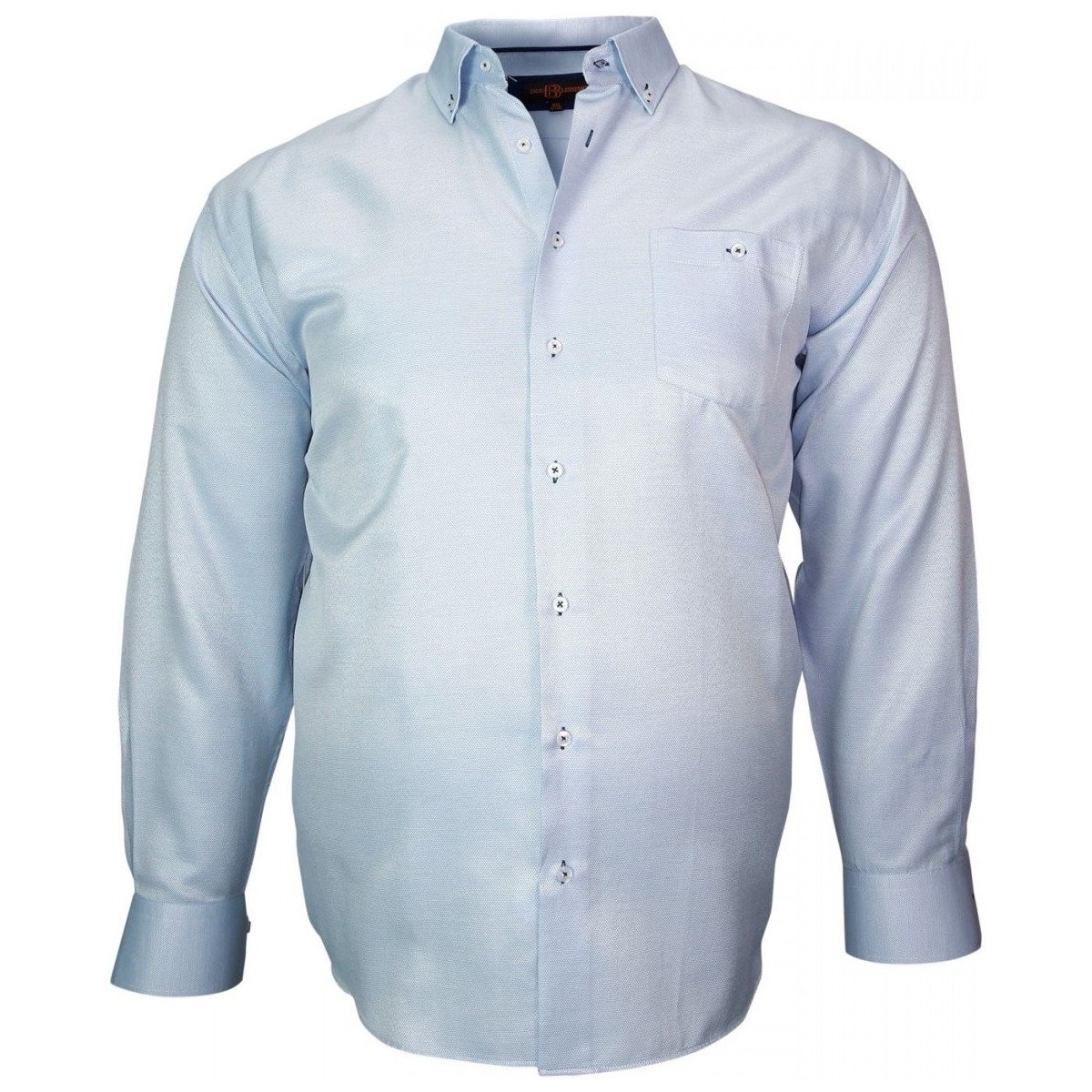 Vêtements Homme Les Petites Bomb chemise repasage facile keneth bleu Bleu