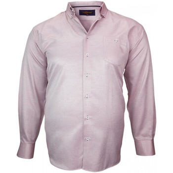 Vêtements Homme Chemises manches longues Doublissimo chemise repasage facile keneth bordeaux Bordeaux