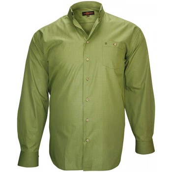 Vêtements Homme Chemises manches longues Doublissimo chemise sport normandie vert Vert