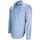 Vêtements Homme Chemises manches longues Emporio Balzani chemise tissu armure malpensa bleu Bleu