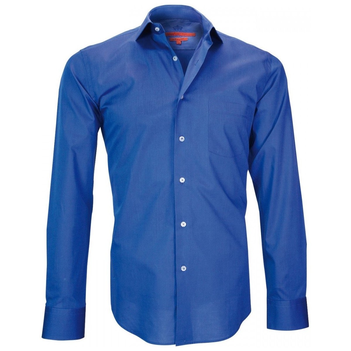 Vêtements Homme Chemises manches longues Andrew Mc Allister chemise en popeline coventry bleu Bleu