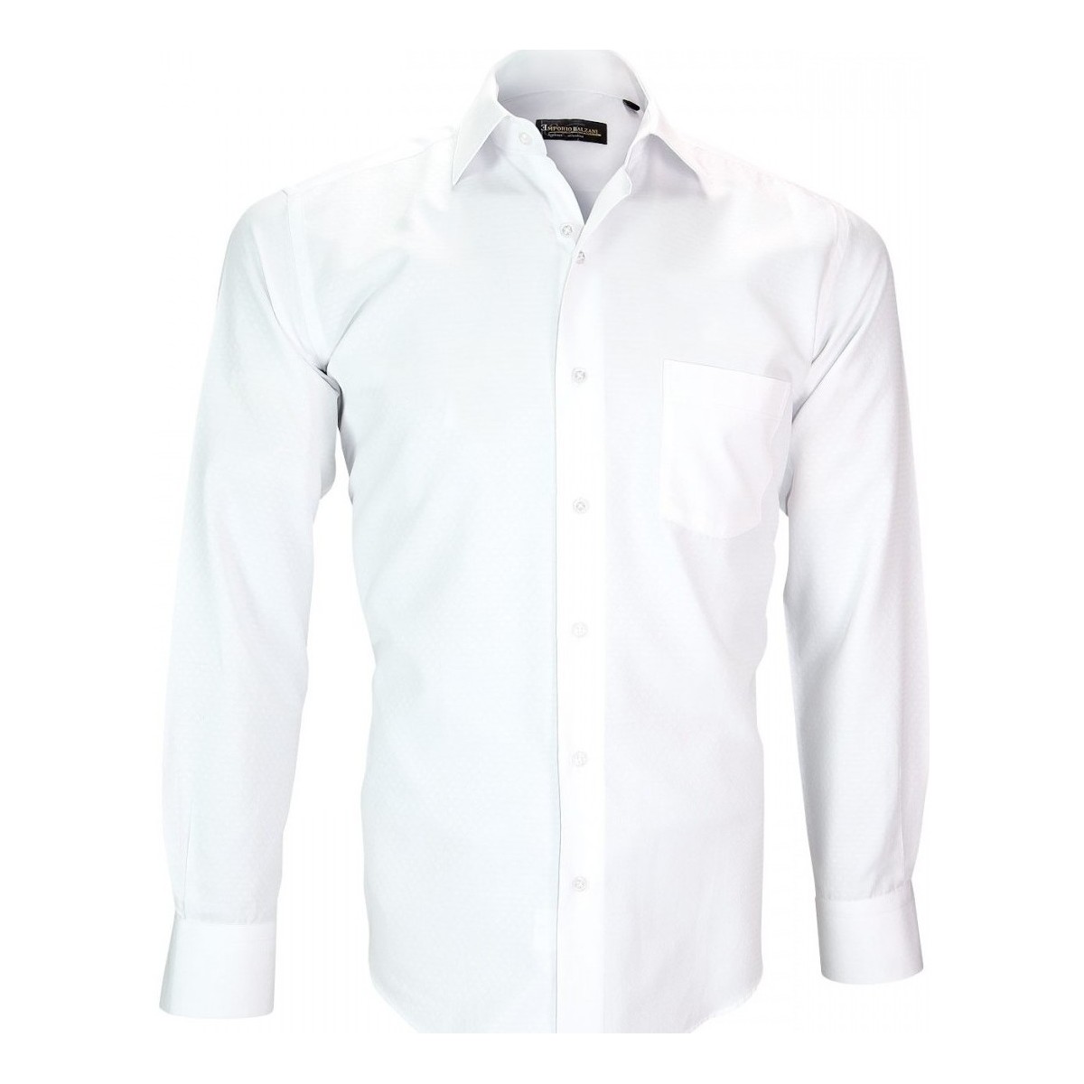 Vêtements Homme The Bagging Co chemise tissu jacquard syracuse blanc Blanc