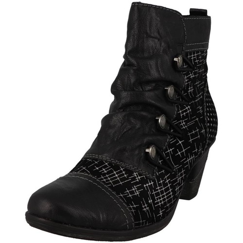 Chaussures Femme Bottines Remonte D8792 Noir