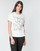 Vêtements Femme T-shirts manches courtes Emporio Armani Cocktail DONOVANN Blanc